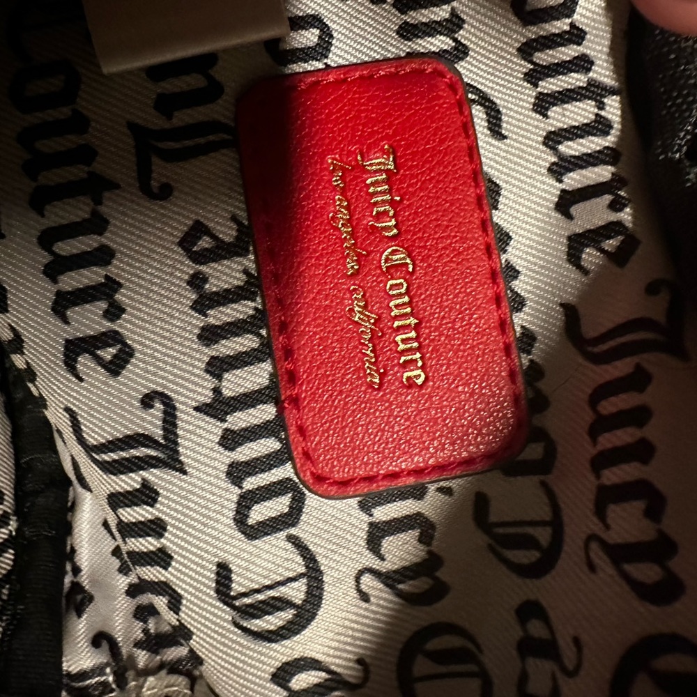 Juicy couture heart crossbody bag